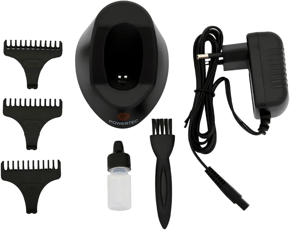 ماشین اصلاح مردانه POWERTEC موی سر، ریش، گردن و بدن مدل TR-658 ماشین اصلاح مردانه POWERTEC موی سر، ریش، گردن و بدن مدل TR-658