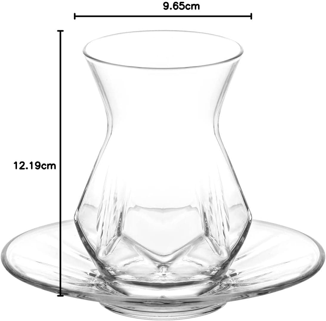 ست چای LAV Alya 12 تایی شفاف مدل LV-ALYAS1 ست چای LAV Alya 12 تایی شفاف مدل LV-ALYAS1