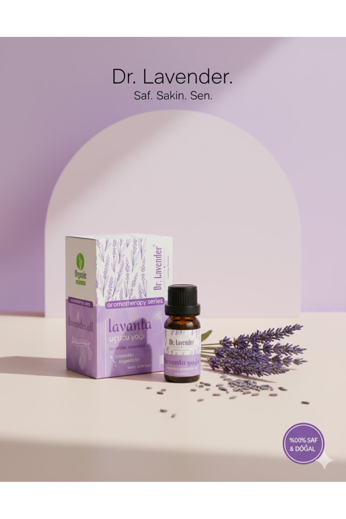 اسانس اسطوخودوس Dr.Lavender خالص و طبیعی %100 سری آروماتراپی 10 ML اسانس اسطوخودوس Dr.Lavender خالص و طبیعی %100 سری آروماتراپی 10 ML