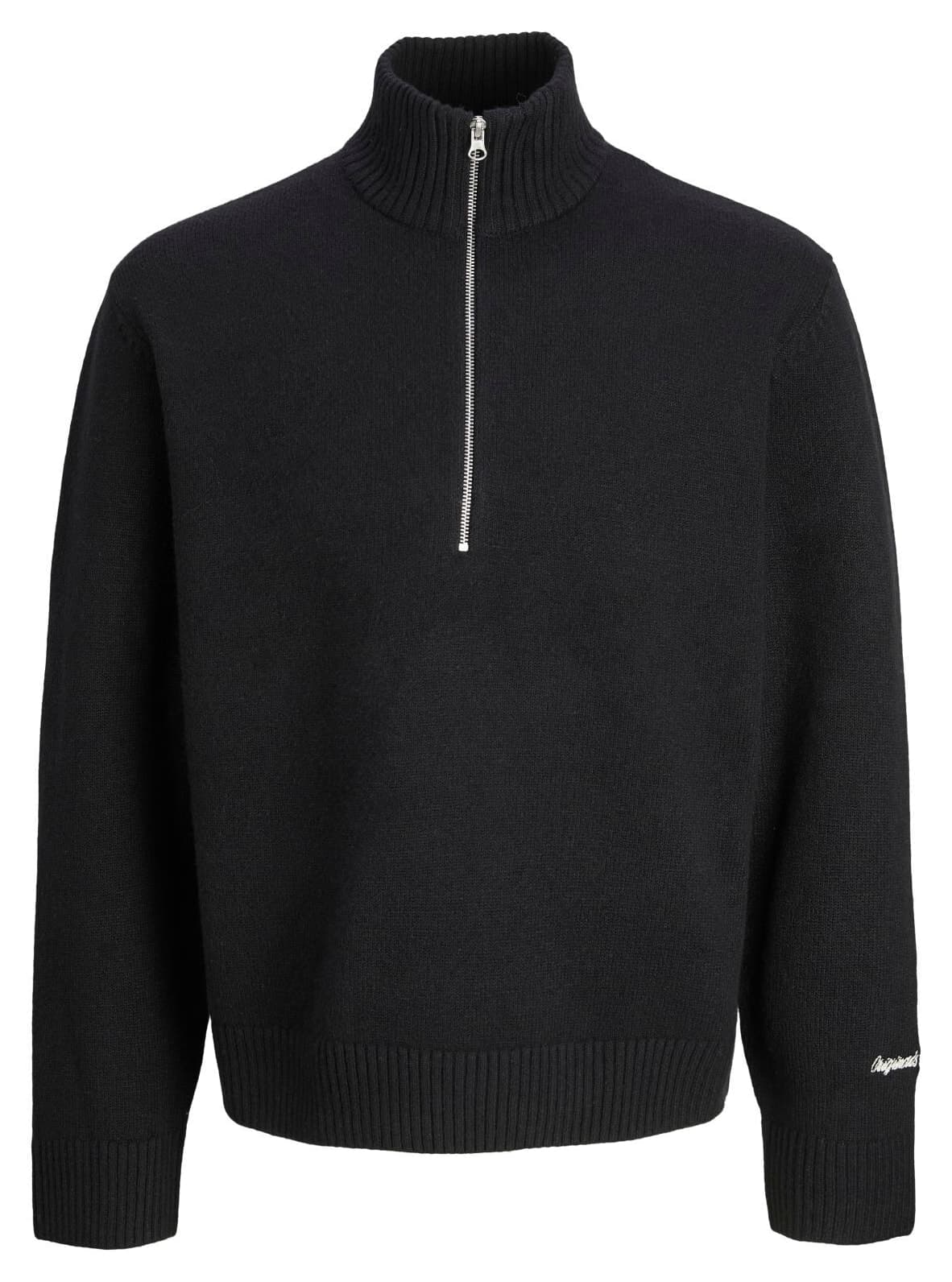 پلیور بافتنی مردانه Jack & Jones سایز بزرگ گلدوزی فیت گشاد مدل Norrebro پلیور بافتنی مردانه Jack & Jones سایز بزرگ گلدوزی فیت گشاد مدل Norrebro