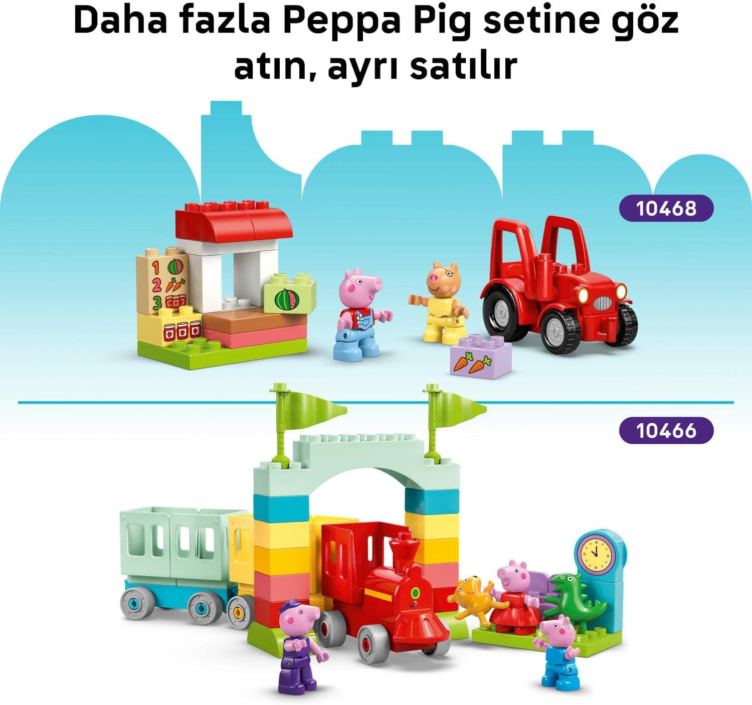 لگو DUPLO خانه خانواده Peppa Pig مدل 10467 لگو DUPLO خانه خانواده Peppa Pig مدل 10467