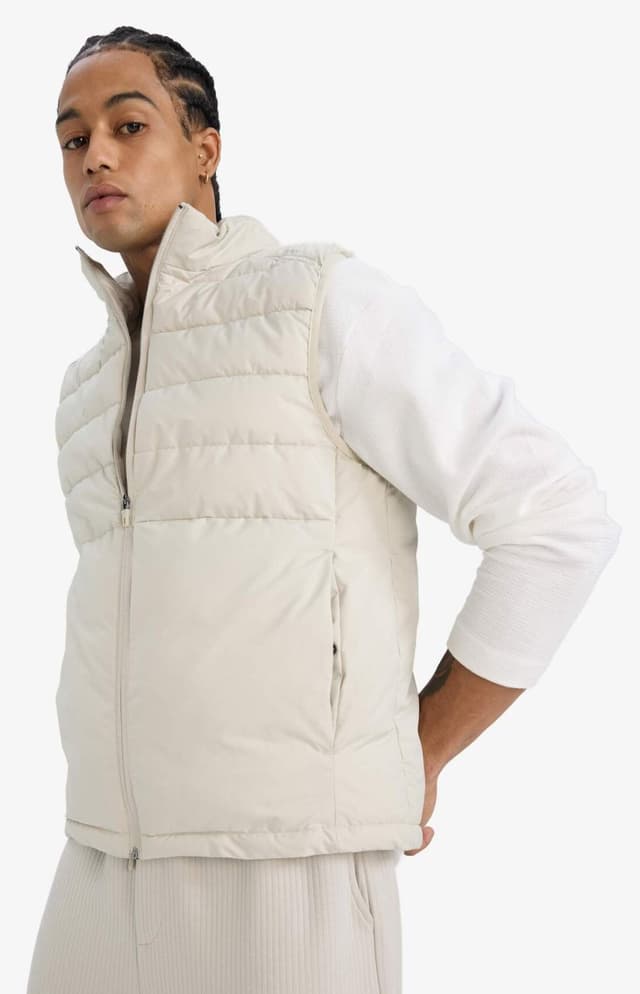جلیقه بادی مردانه Defacto آبگریز ضدباد Slim Fit مدل E9215AX25AU جلیقه بادی مردانه Defacto آبگریز ضدباد Slim Fit مدل E9215AX25AU