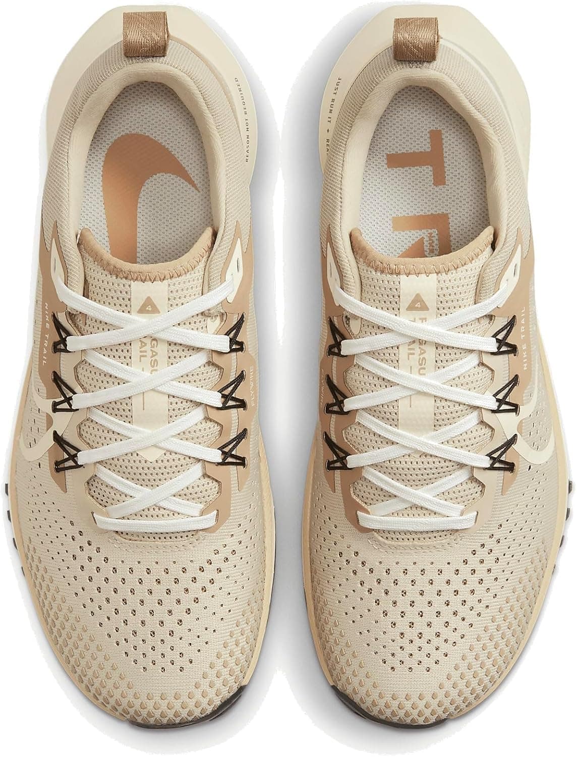کفش دویدن یونیسکس Nike مخصوص آفرود React Pegasus Trail 4 بژ کفش دویدن یونیسکس Nike مخصوص آفرود React Pegasus Trail 4 بژ
