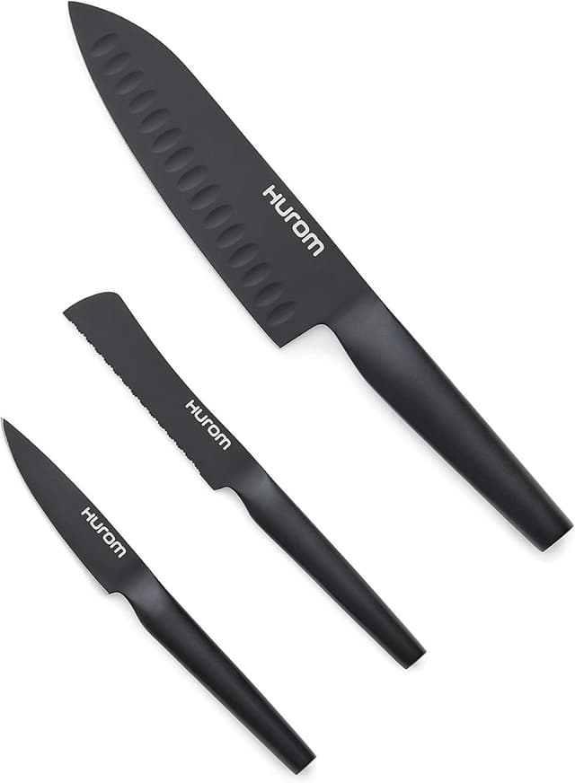 ست چاقوی میوه و سبزیجات Hurom مدل Matte Black ست چاقوی میوه و سبزیجات Hurom مدل Matte Black