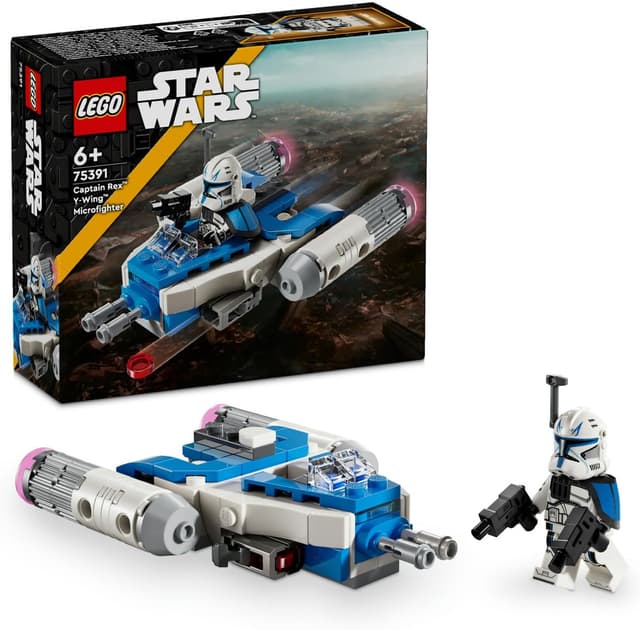 لگو 75391 Star Wars جنگهای کلون کاپیتان Rex Y-Wing میکرو جنگنده لگو 75391 Star Wars جنگهای کلون کاپیتان Rex Y-Wing میکرو جنگنده