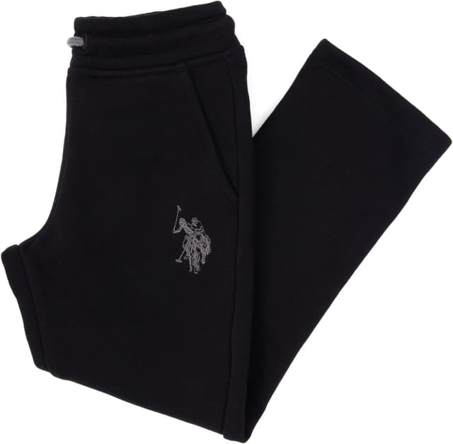 شلوار گرمکن پسرانه U.S. Polo Assn. مشکی مدل 50313816-VR046 شلوار گرمکن پسرانه U.S. Polo Assn. مشکی مدل 50313816-VR046