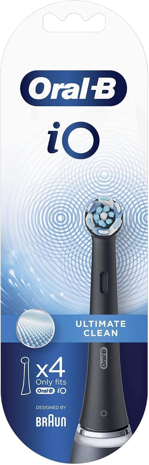 سری یدک مسواک Oral-B İo Black Ultimate Clean مشکی 4 عدد سری یدک مسواک Oral-B İo Black Ultimate Clean مشکی 4 عدد