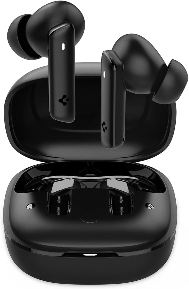 هدفون بیسیم Spigen مدل P20 حذف نویز فعال مشکی ASD07888 هدفون بیسیم Spigen مدل P20 حذف نویز فعال مشکی ASD07888
