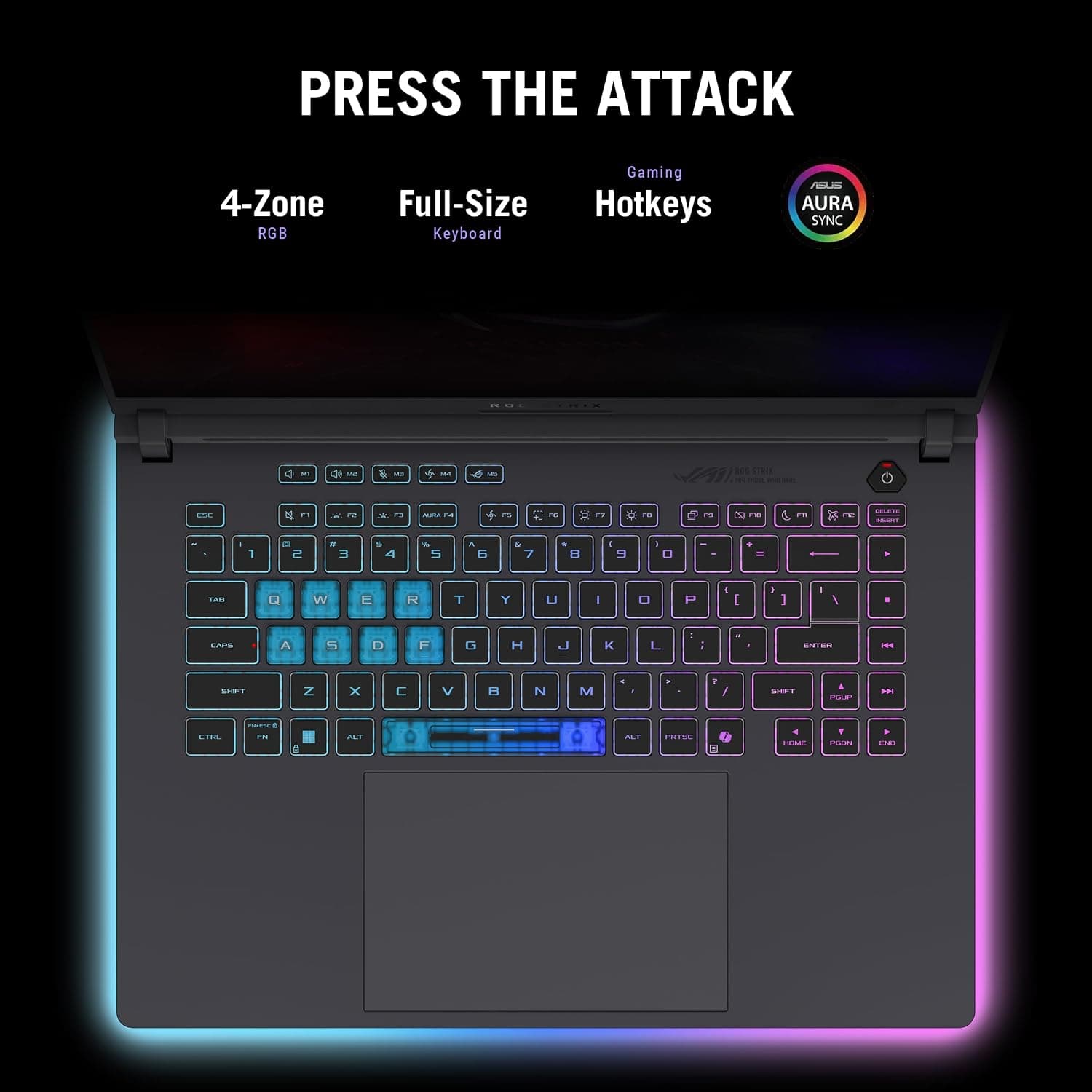 لپتاپ گیمینگ ASUS ROG Strix G16 با گرافیک RTX 5050 مدل G615JHR-DS53 لپتاپ گیمینگ ASUS ROG Strix G16 با گرافیک RTX 5050 مدل G615JHR-DS53