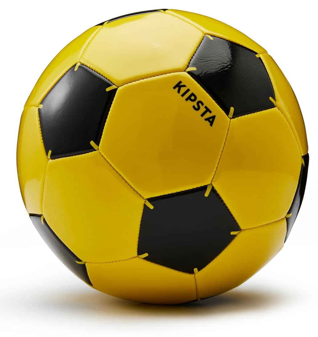 توپ فوتبال Decathlon Kipsta شماره 5 زرد مدل First Kick توپ فوتبال Decathlon Kipsta شماره 5 زرد مدل First Kick