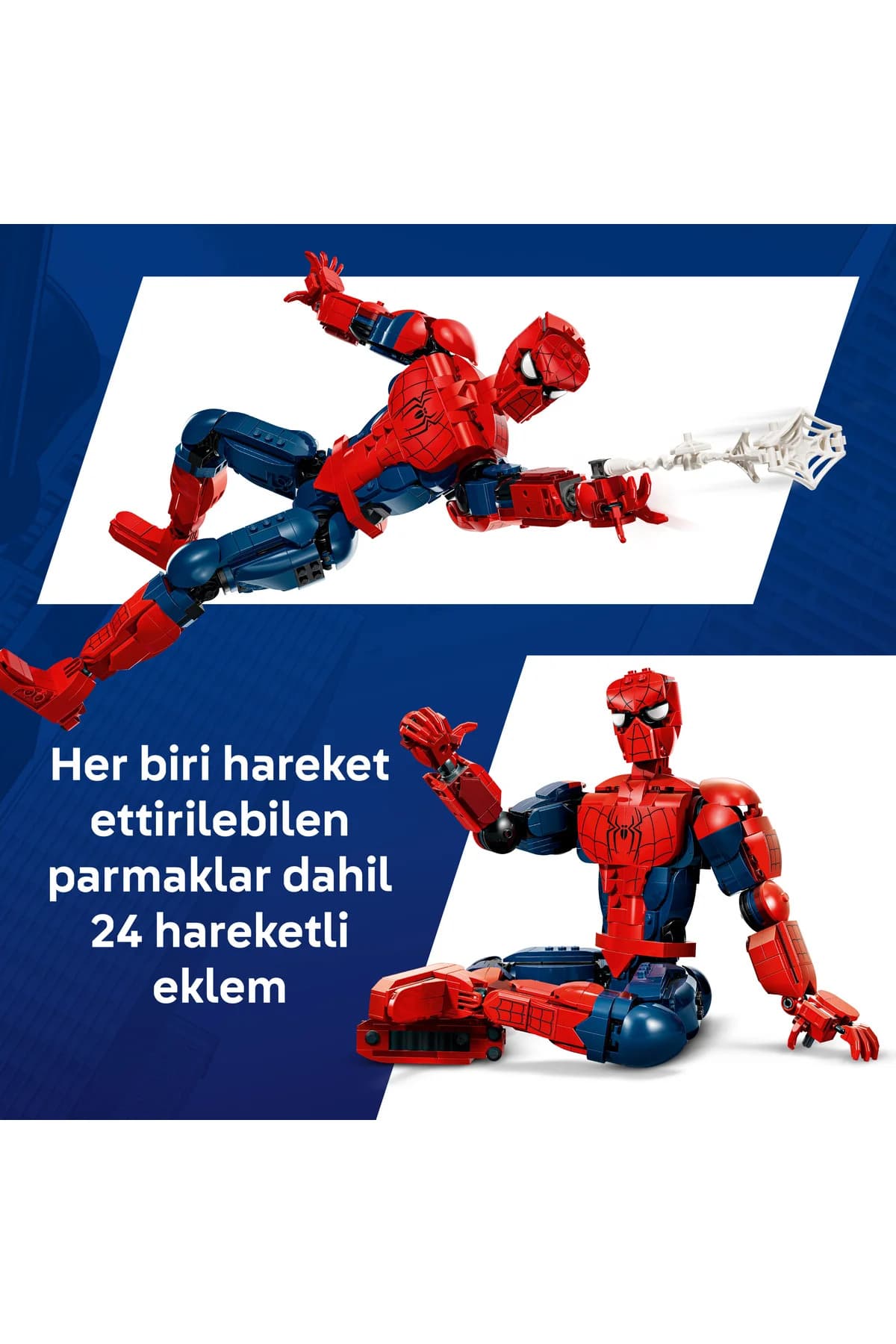مجموعه ساختنی فیگور قهرمان Spider-Man از Marvel برای بالای ۱۲ سال لگو 813 قطعه مدل 76346 مجموعه ساختنی فیگور قهرمان Spider-Man از Marvel برای بالای ۱۲ سال لگو 813 قطعه مدل 76346