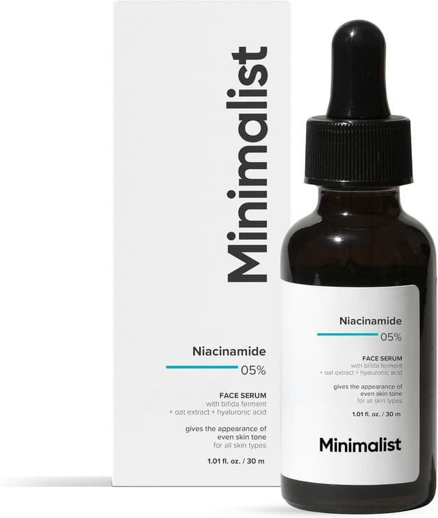 سرم صورت پوست خشک و حساس Minimalist با نیاسینامید 5% و هیالورونیک اسید 30ml سرم صورت پوست خشک و حساس Minimalist با نیاسینامید 5% و هیالورونیک اسید 30ml