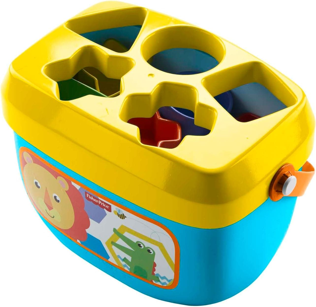 اسباببازی جورچین اشکال نوزاد Fisher-Price مدل Baby's First Blocks Set اسباببازی جورچین اشکال نوزاد Fisher-Price مدل Baby's First Blocks Set