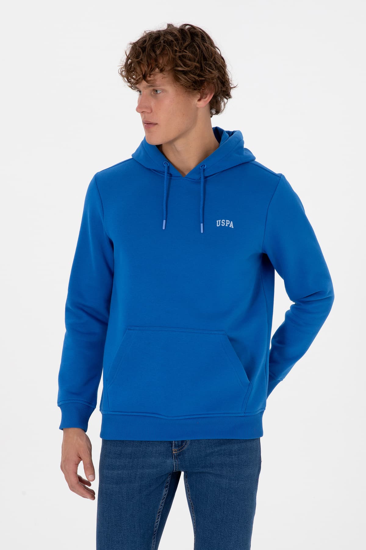 سوئیشرت مردانه U.S. Polo Assn. کاپشندار فیت معمولی شاردون آبی روشن مدل 50315582-VR032 سوئیشرت مردانه U.S. Polo Assn. کاپشندار فیت معمولی شاردون آبی روشن مدل 50315582-VR032