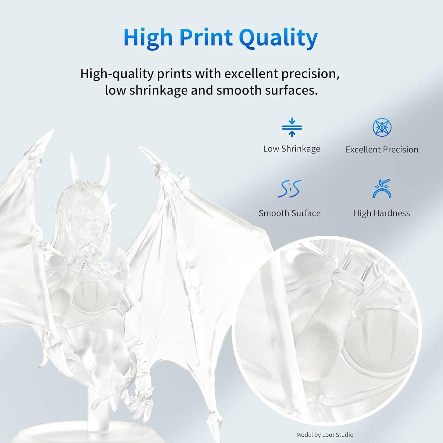 رزین UV ANYCUBIC Rapid برای چاپگر سه بعدی 405nm 500ml/500g مدل POT067 رزین UV ANYCUBIC Rapid برای چاپگر سه بعدی 405nm 500ml/500g مدل POT067