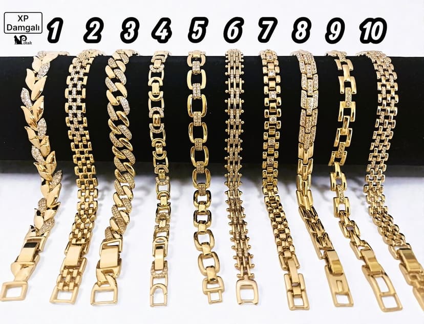 دستبند زنانه XUPING JEWELRY روکش طلا 14K مدل POKAK دستبند زنانه XUPING JEWELRY روکش طلا 14K مدل POKAK