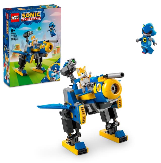 لگو 77002 Sonic the Hedgehog Cyclone علیه Metal Sonic 290 قطعه لگو 77002 Sonic the Hedgehog Cyclone علیه Metal Sonic 290 قطعه