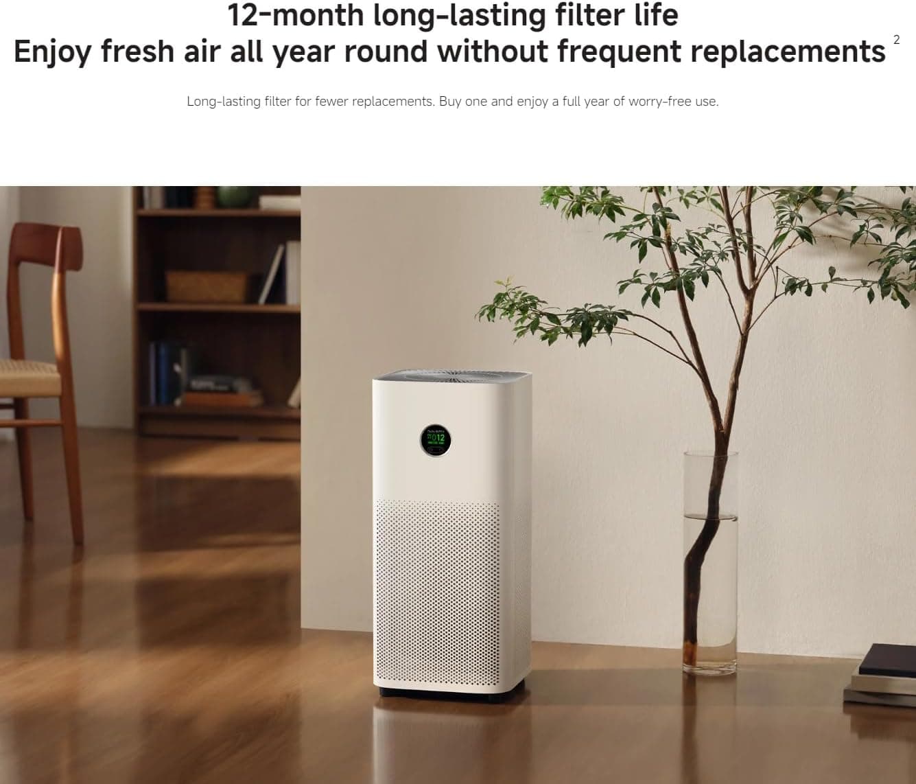 فیلتر یدکی دستگاه تصفیه هوا Xiaomi برای Mijia Smart Air Purifier 6 و Xiaomi Smart Air Purifier 4، 3-in-1 HEPA فیلتر یدکی دستگاه تصفیه هوا Xiaomi برای Mijia Smart Air Purifier 6 و Xiaomi Smart Air Purifier 4، 3-in-1 HEPA