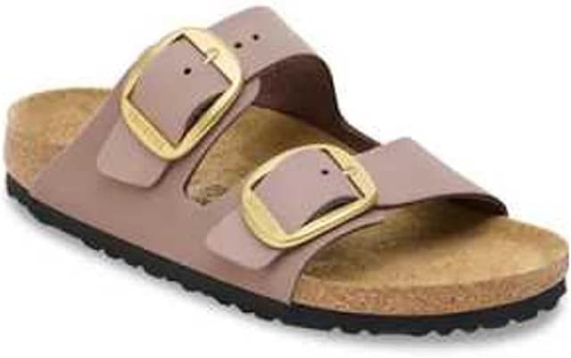 دمپایی یونisex بزرگسال Birkenstock مدل Arizona Big Buckle بنفش کمرنگ دو بند دمپایی یونisex بزرگسال Birkenstock مدل Arizona Big Buckle بنفش کمرنگ دو بند
