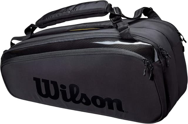 کولهپشتی تنیس Wilson مناسب حمل حداکثر 2 راکت آبی/خاکستری مدل WR8009902001 کولهپشتی تنیس Wilson مناسب حمل حداکثر 2 راکت آبی/خاکستری مدل WR8009902001