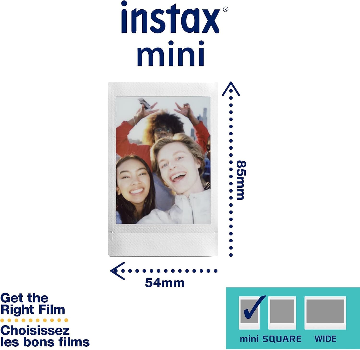 فیلم Fujifilm Instax Mini بسته 20 تایی فیلم Fujifilm Instax Mini بسته 20 تایی