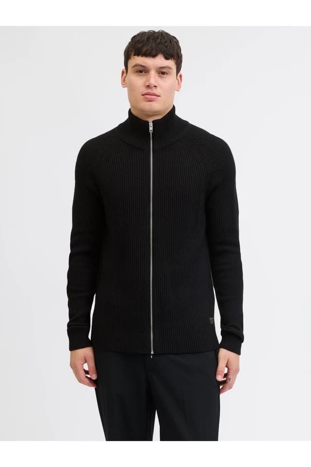 کاردیگان بافت مردانه Jack & Jones زیپدار فیت راحت مدل JJ PANNEL کاردیگان بافت مردانه Jack & Jones زیپدار فیت راحت مدل JJ PANNEL