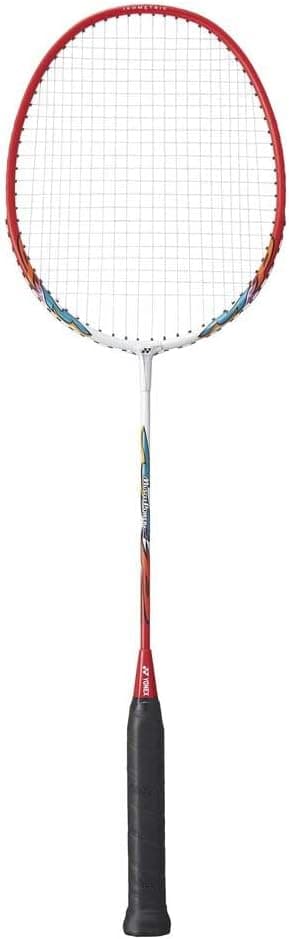 راکت بدمینتون YONEX زهکشیشده مدل Muscle Power 2 سفید و قرمز U (Ort. 105g) G4 راکت بدمینتون YONEX زهکشیشده مدل Muscle Power 2 سفید و قرمز U (Ort. 105g) G4