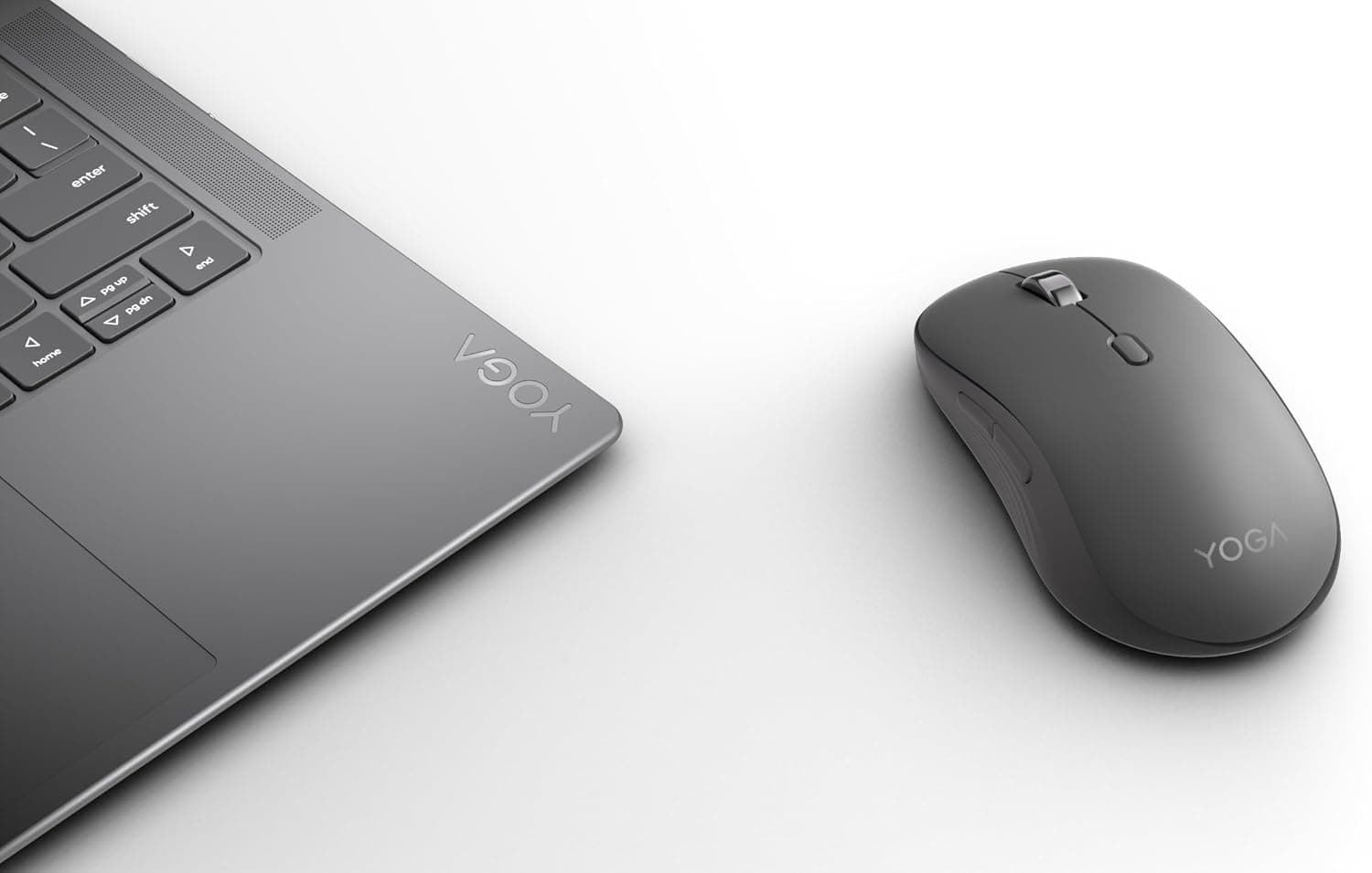 ماوس بیسیم Lenovo Yoga بیصدا خاکستری لونا ماوس بیسیم Lenovo Yoga بیصدا خاکستری لونا