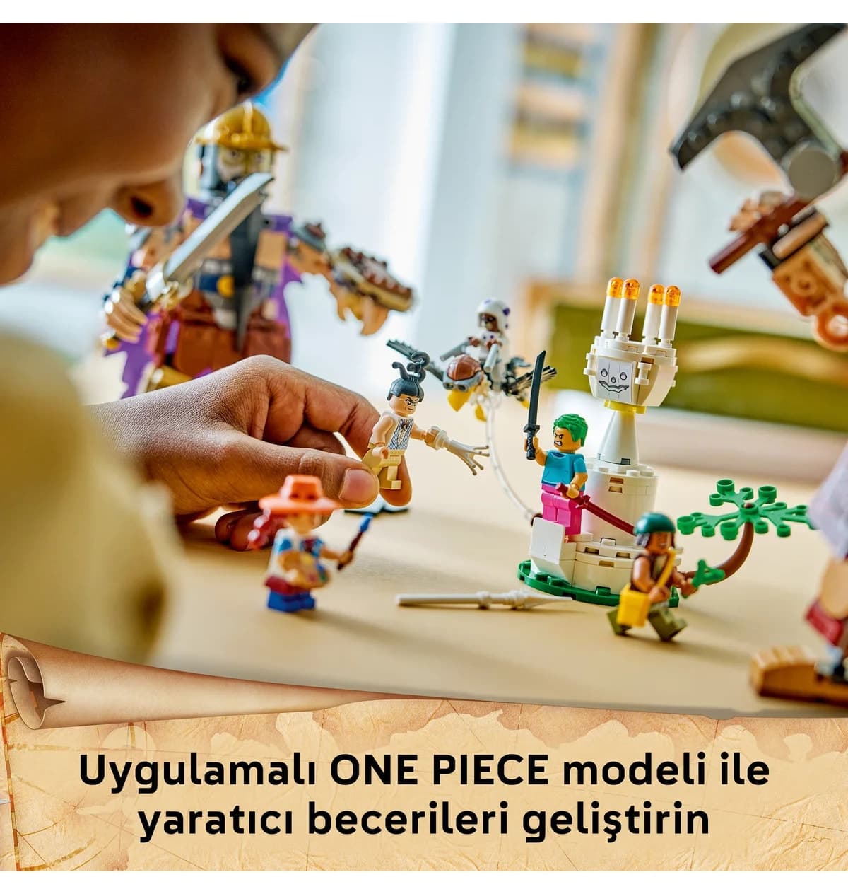 لگو ONE PIECE Dorry vs. Brogy Little Garden مدل 75644 با 733P لگو ONE PIECE Dorry vs. Brogy Little Garden مدل 75644 با 733P