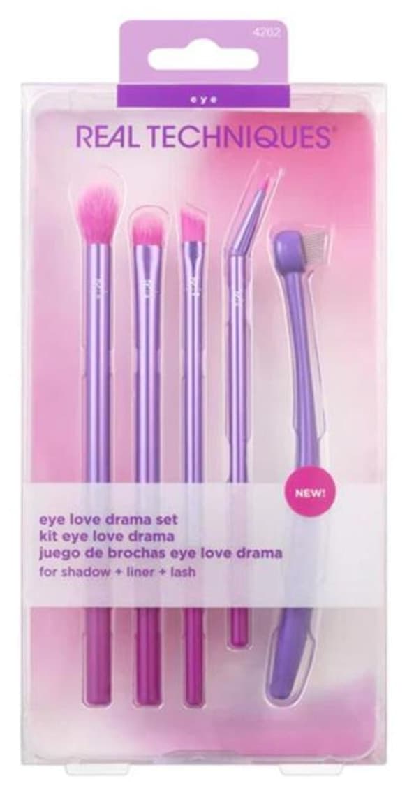 ست براش آرایش چشم Real Techniques Eye Love Drama مدل RT4262 ست براش آرایش چشم Real Techniques Eye Love Drama مدل RT4262
