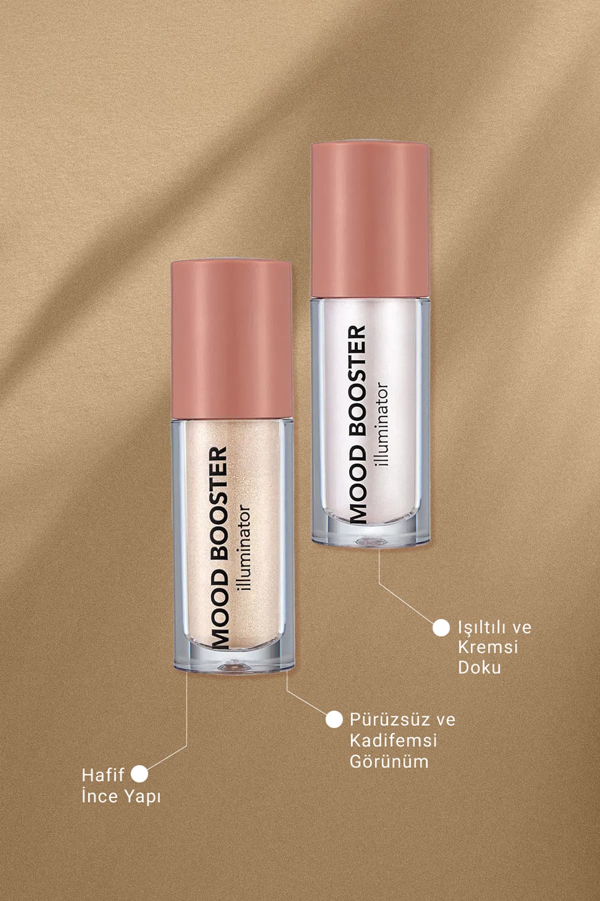 هایلایتر مایع Flormar Mood Booster رنگ 003 Bronze Glow مدل 8682536043694 هایلایتر مایع Flormar Mood Booster رنگ 003 Bronze Glow مدل 8682536043694
