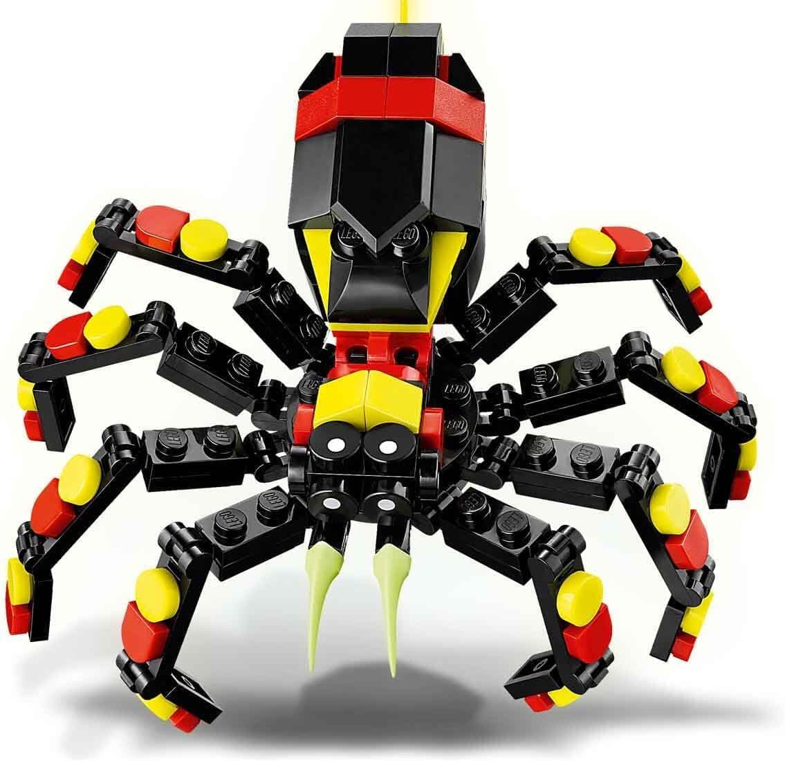 لگو Creator 3in1 حیوانات وحشی Surprising Spider مدل 31159 لگو Creator 3in1 حیوانات وحشی Surprising Spider مدل 31159