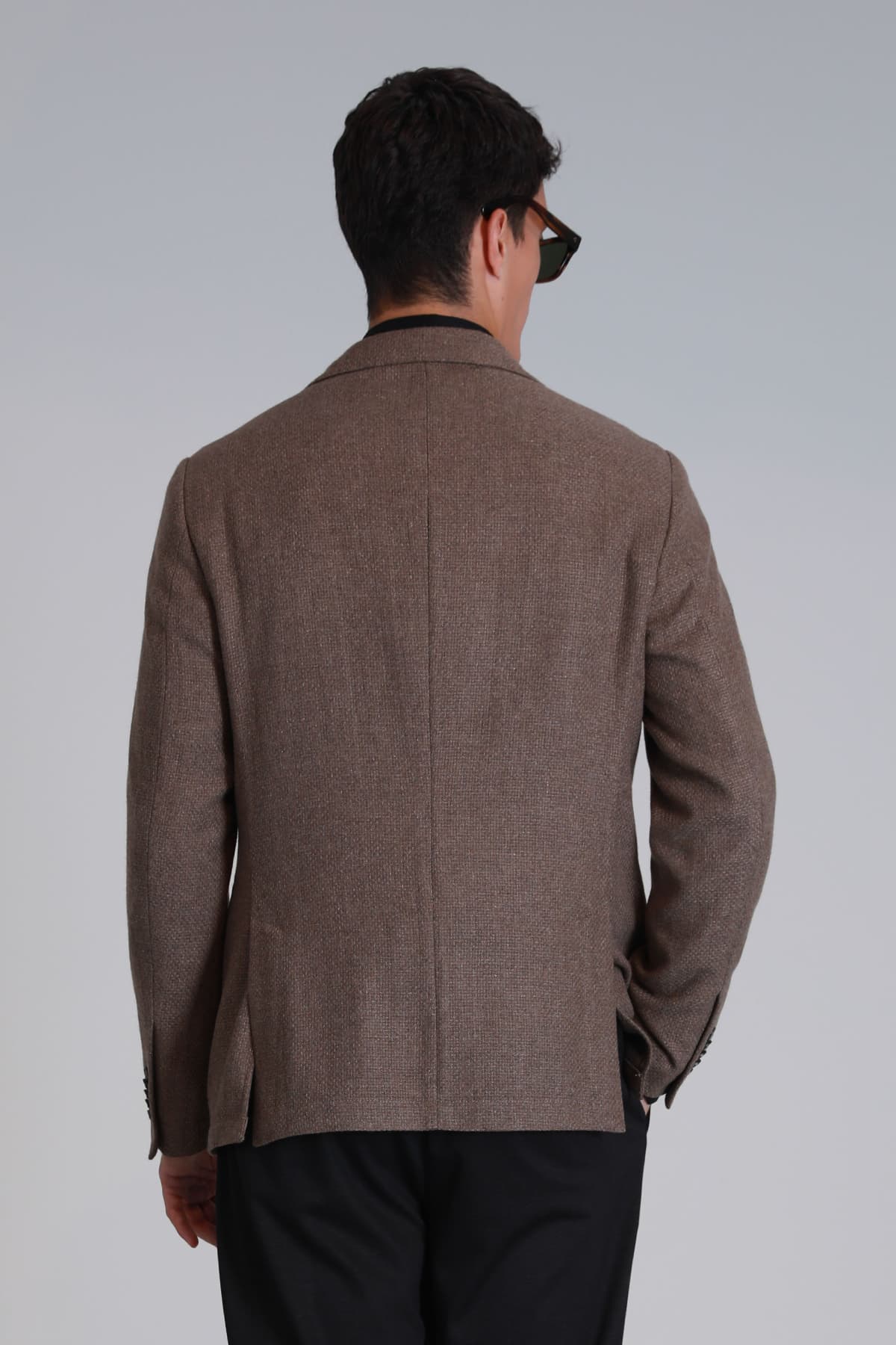 ژاکت بلیزر مردانه LUFIAN اسلیم فیت شتری مدل Daniel Spor ژاکت بلیزر مردانه LUFIAN اسلیم فیت شتری مدل Daniel Spor