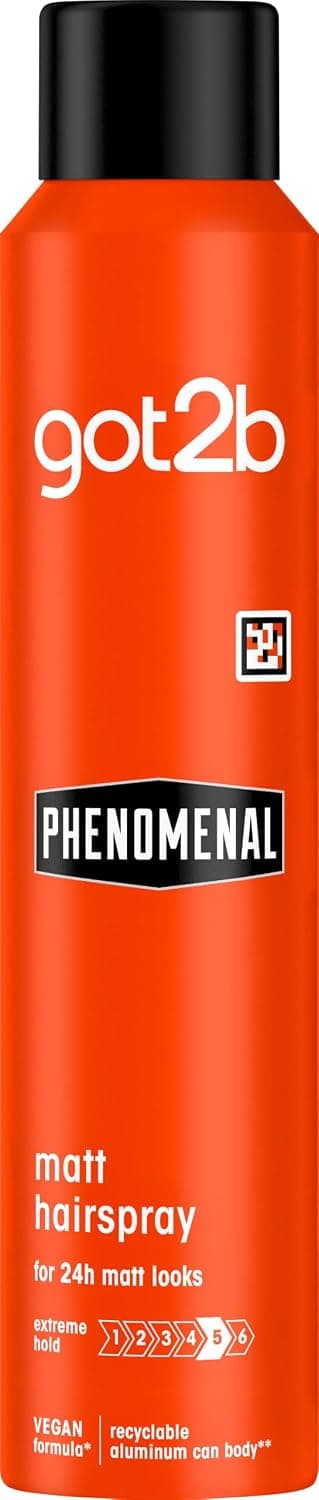 اسپری فیکسکننده مو Schwarzkopf GOT2B Phenomenal حجم 200 ml اسپری فیکسکننده مو Schwarzkopf GOT2B Phenomenal حجم 200 ml