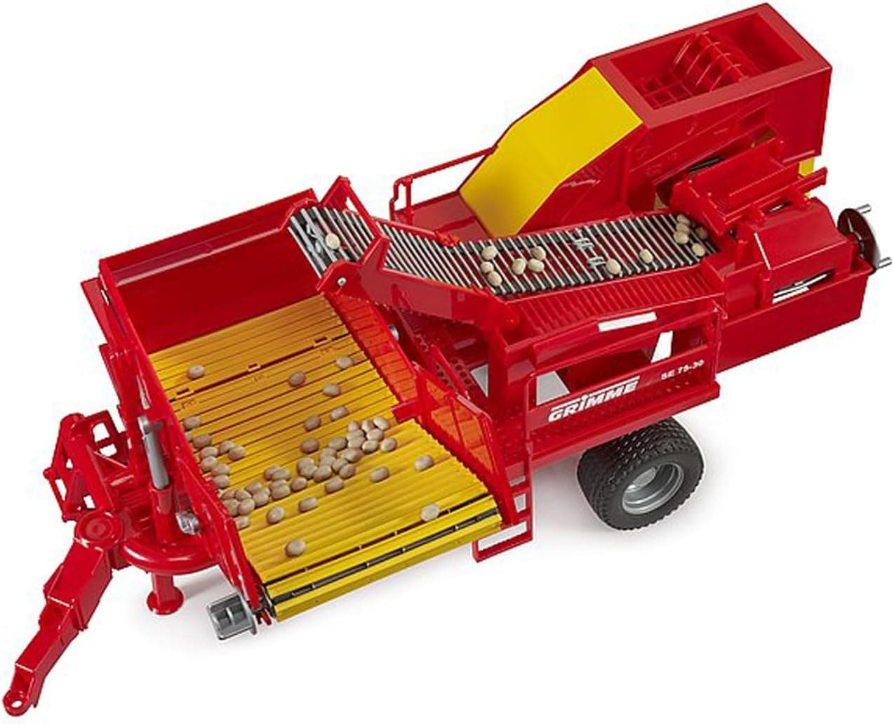 ماشین جمعآوری سیبزمینی Bruder Grimme Se 75-30 بههمراه سیبزمینیها مدل Br02130 ماشین جمعآوری سیبزمینی Bruder Grimme Se 75-30 بههمراه سیبزمینیها مدل Br02130