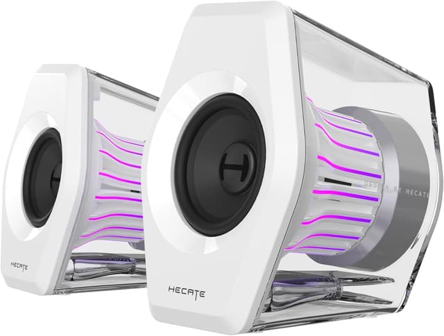 اسپیکر گیمینگ Edifier 2.0 سفید مدل Hecate G2000 Pro Splendid اسپیکر گیمینگ Edifier 2.0 سفید مدل Hecate G2000 Pro Splendid