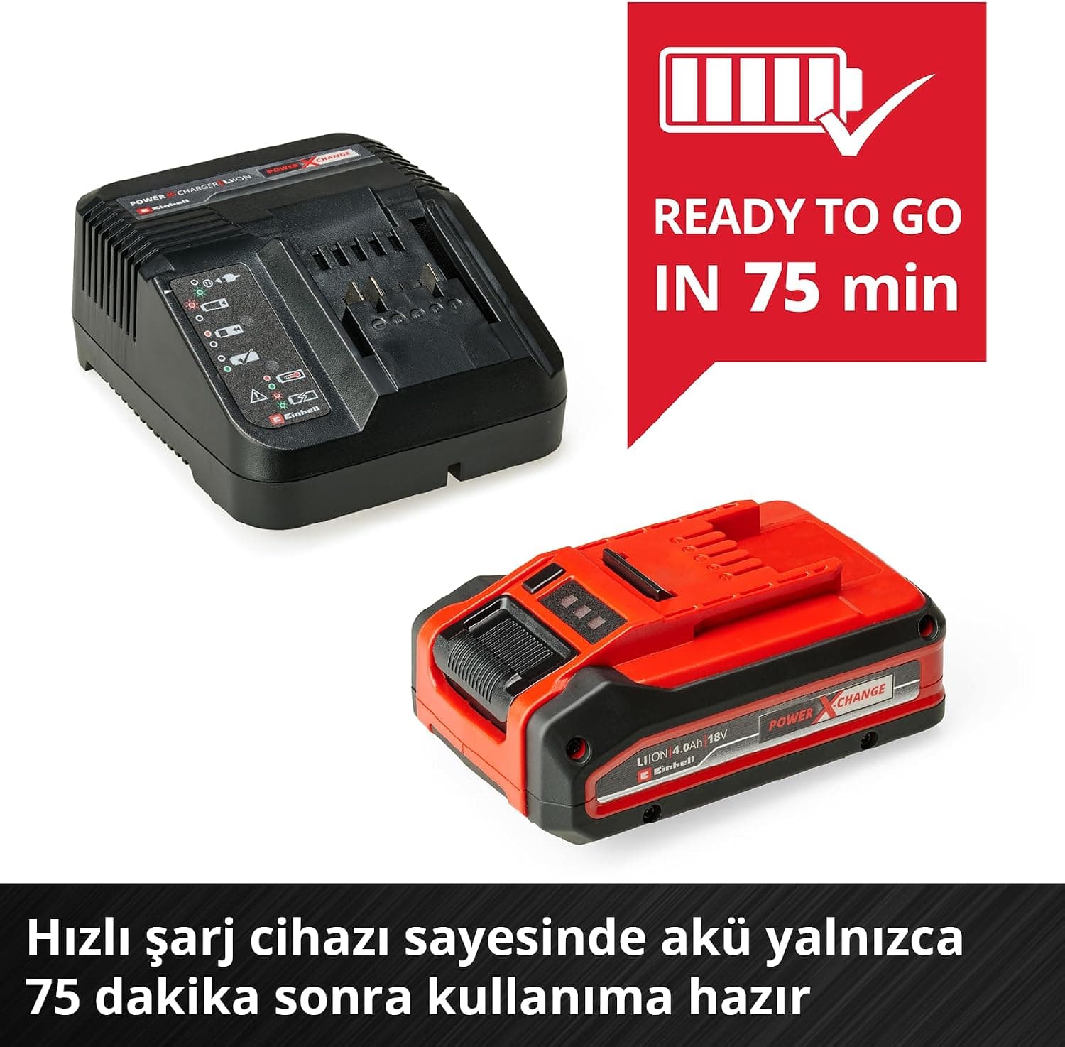 کیت استارتر Einhell 4,0 Ah PXC مدل 4512159 کیت استارتر Einhell 4,0 Ah PXC مدل 4512159