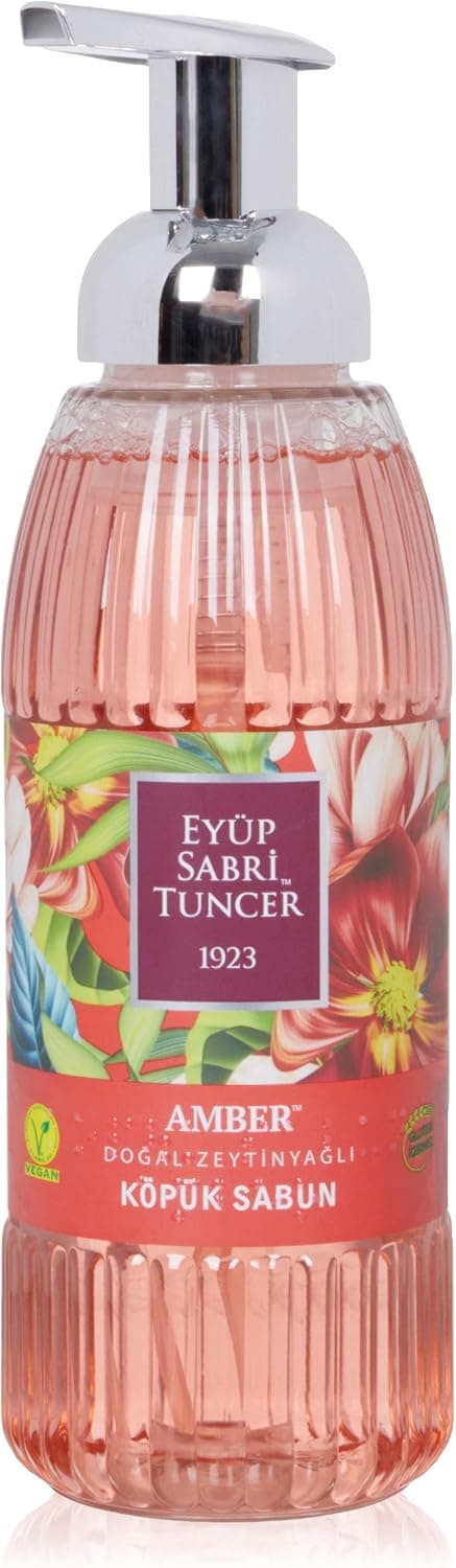 صابون فومی Eyup Sabri Tuncer با روغن زیتون طبیعی کهربایی 500 ml صابون فومی Eyup Sabri Tuncer با روغن زیتون طبیعی کهربایی 500 ml