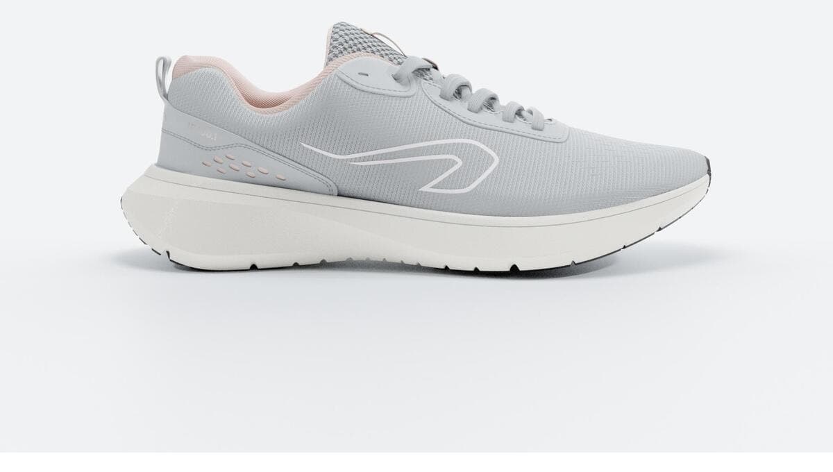 کفش دویدن زنانه Decathlon Kalenji خاکستری مدل Kiprun Jogflow 100.1 کفش دویدن زنانه Decathlon Kalenji خاکستری مدل Kiprun Jogflow 100.1