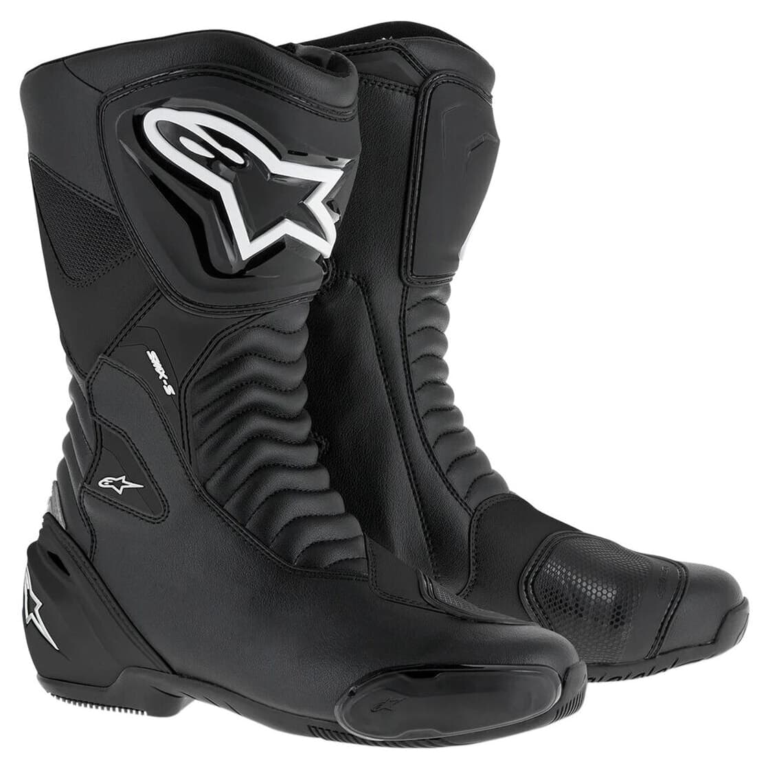 بوت ورزشی موتورسواری Alpinestars محافظدار مدل SMX S مشکی بوت ورزشی موتورسواری Alpinestars محافظدار مدل SMX S مشکی