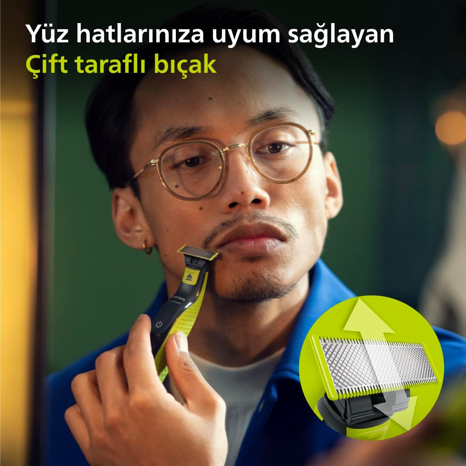 ماشین اصلاح هیبریدی صورت و بدن PHILIPS، فرمدهنده ریش، خشک/مرطوب، 3 شانه تهریش، 1 تیغه یدک، شانه بدن، محافظ پوست، تیغه دوطرفه، مدل QP2824/10 ماشین اصلاح هیبریدی صورت و بدن PHILIPS، فرمدهنده ریش، خشک/مرطوب، 3 شانه تهریش، 1 تیغه یدک، شانه بدن، محافظ پوست، تیغه دوطرفه، مدل QP2824/10