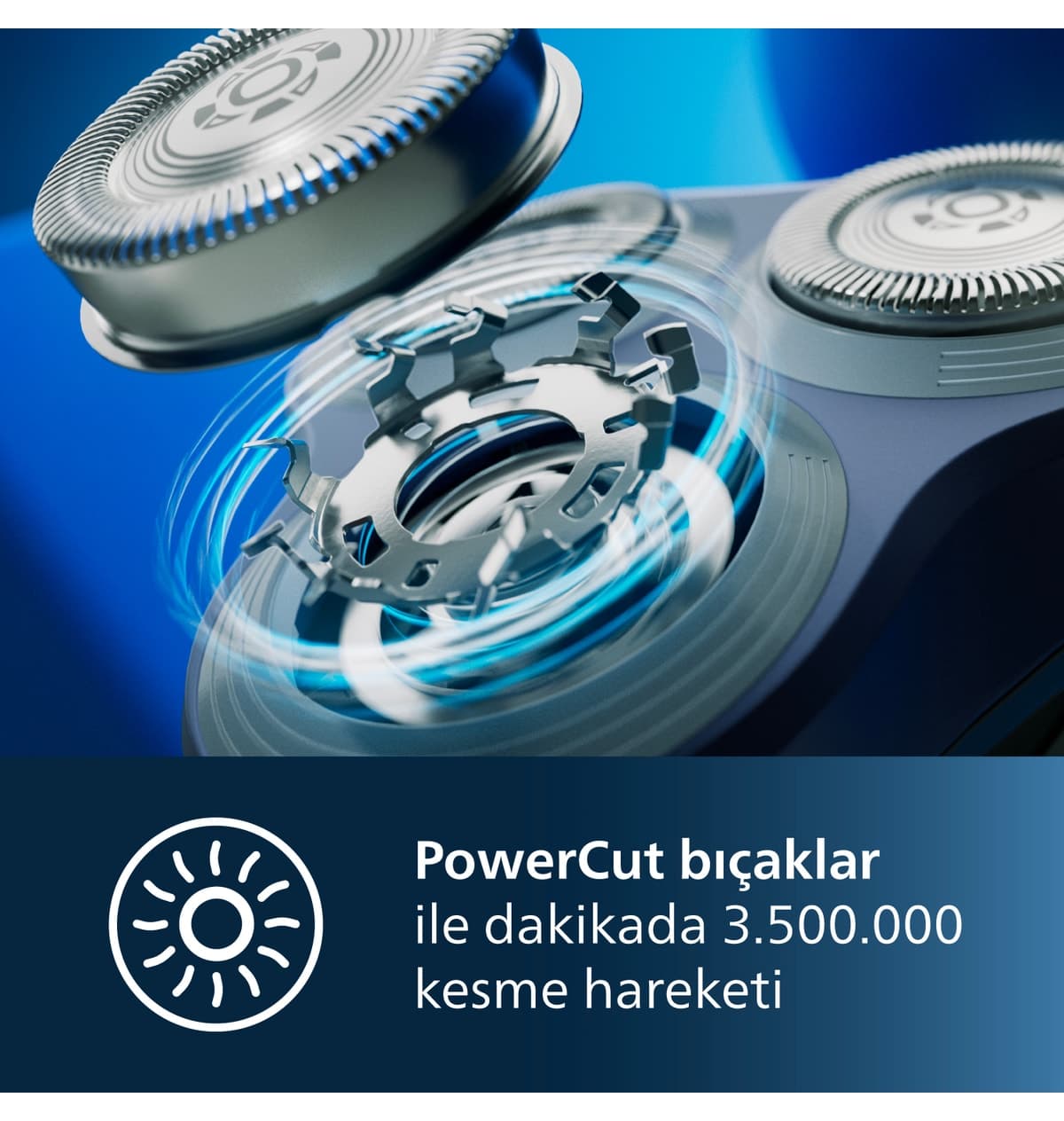 ماشین اصلاح Philips سری 1000 ترو و خشک سرهای سهجهته PowerCut مدل S1885/00 ماشین اصلاح Philips سری 1000 ترو و خشک سرهای سهجهته PowerCut مدل S1885/00