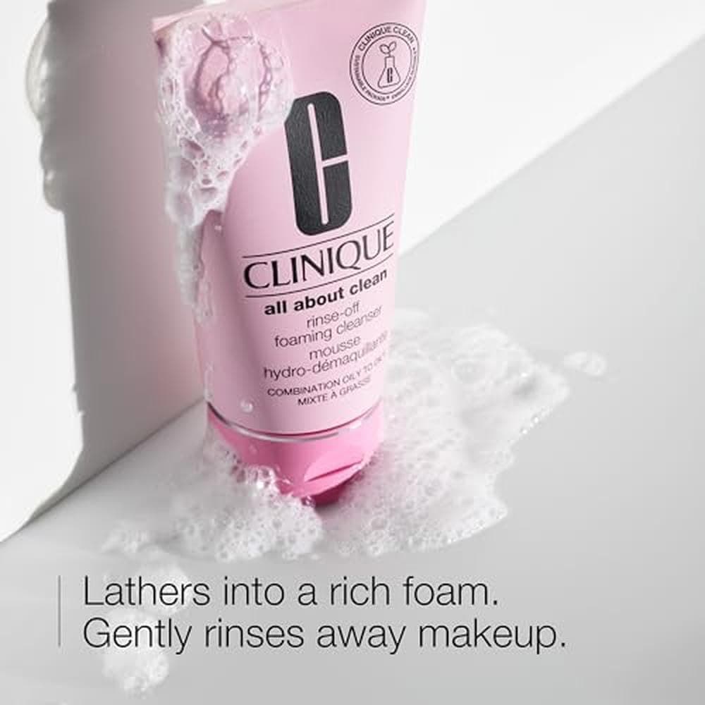 پاککننده کفکننده Clinique Rinse Off حجم 5 Ounce پاککننده کفکننده Clinique Rinse Off حجم 5 Ounce