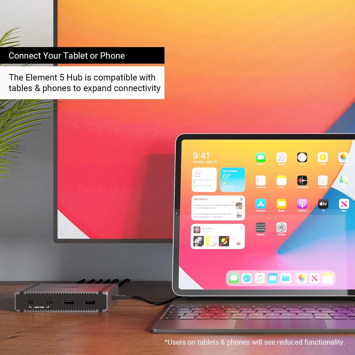 هاب CalDigit Thunderbolt 5 مدل E5 Element 5 با 9 پورت هاب CalDigit Thunderbolt 5 مدل E5 Element 5 با 9 پورت