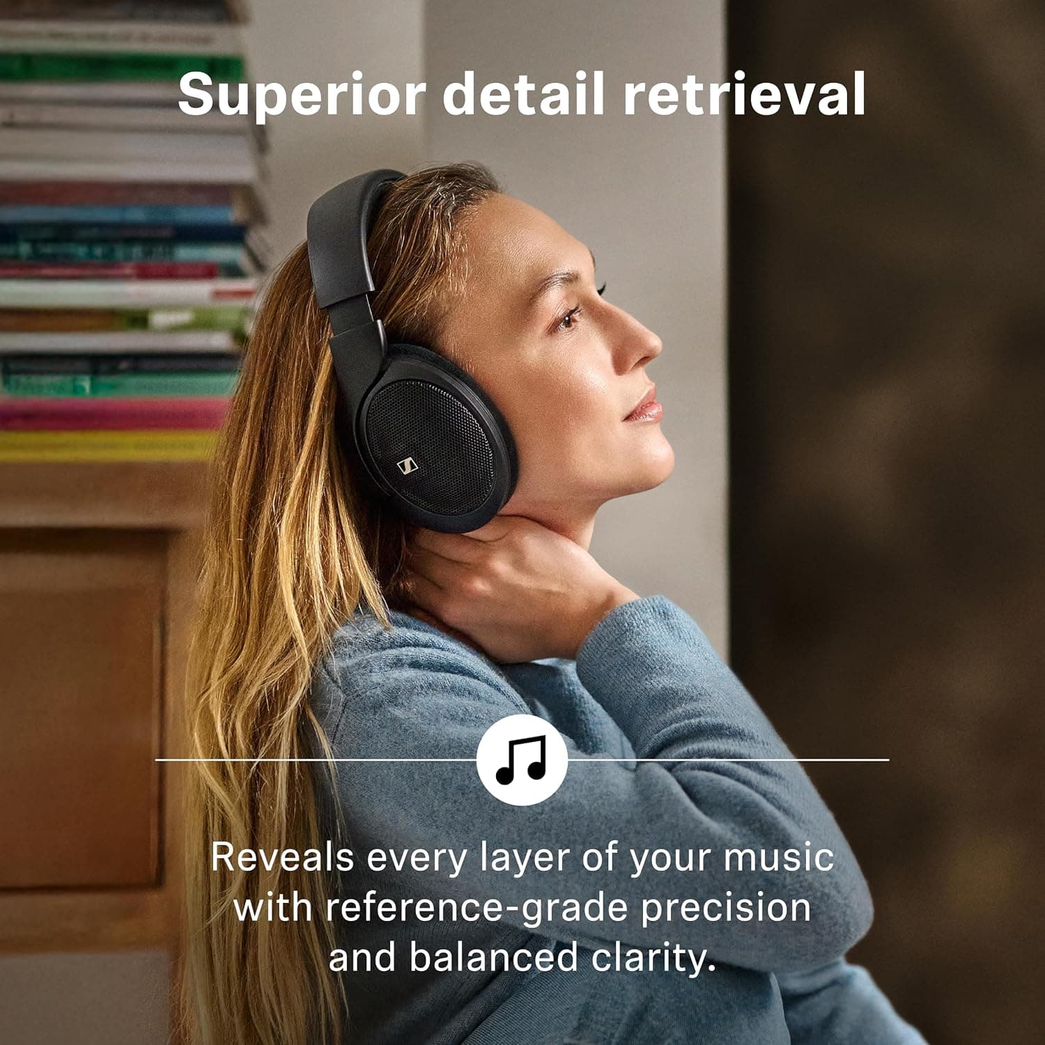 هدفون Sennheiser روگوشی مدل HD 560S هدفون Sennheiser روگوشی مدل HD 560S