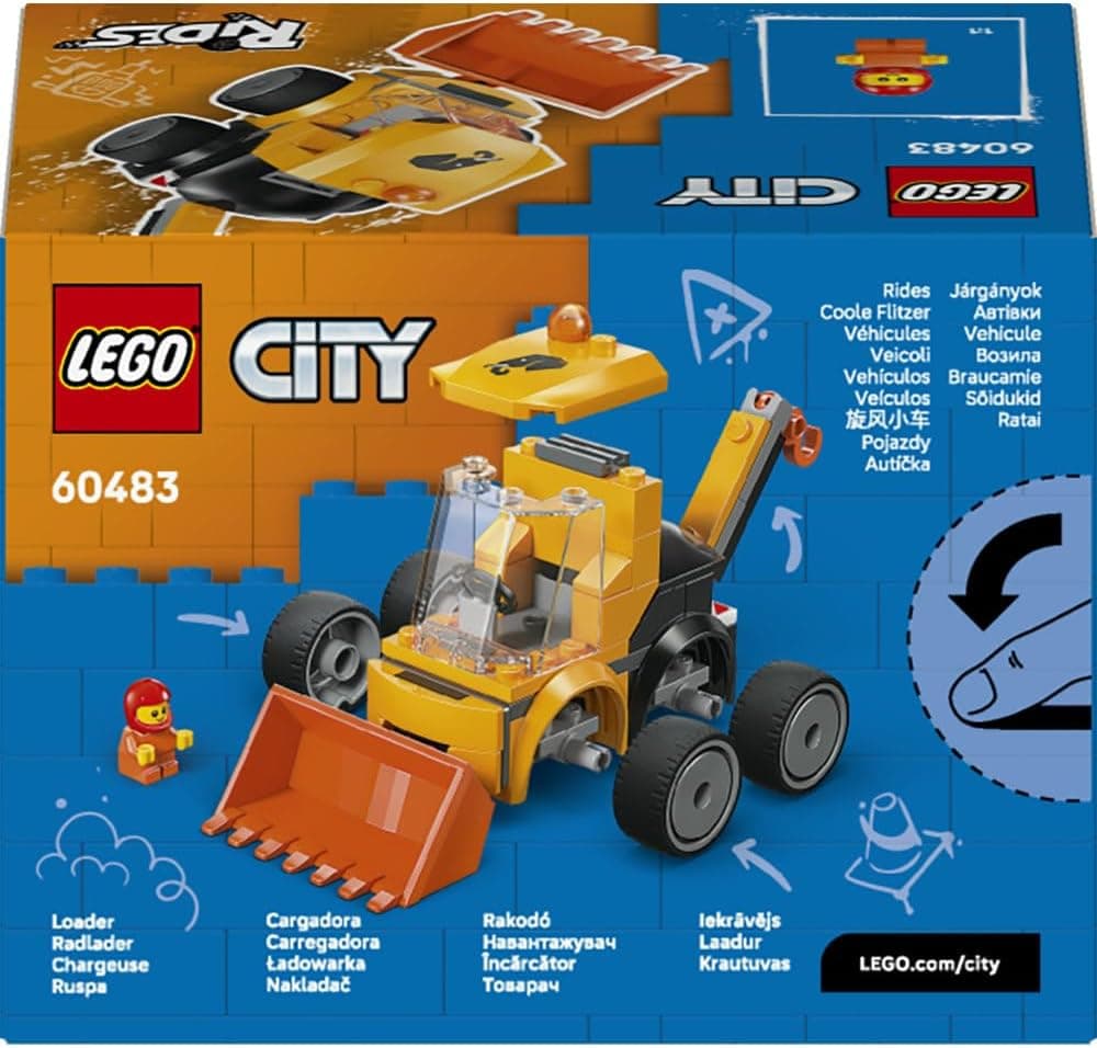 لگو سری City Rides مدل Construction Loader 60483 لگو سری City Rides مدل Construction Loader 60483