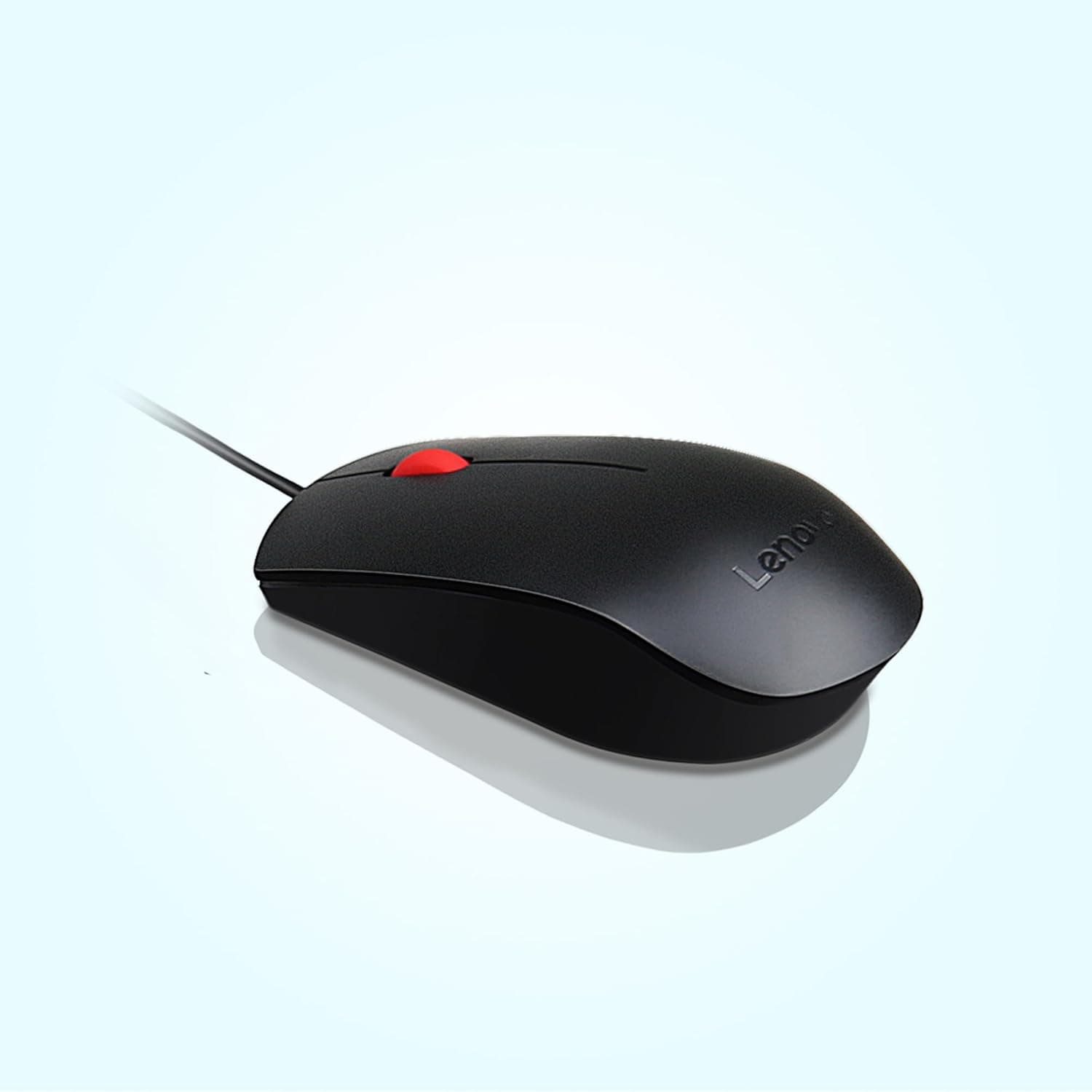 ماوس Lenovo Essential سهدکمهای باسیم USB مشکی مدل 5266214 ماوس Lenovo Essential سهدکمهای باسیم USB مشکی مدل 5266214