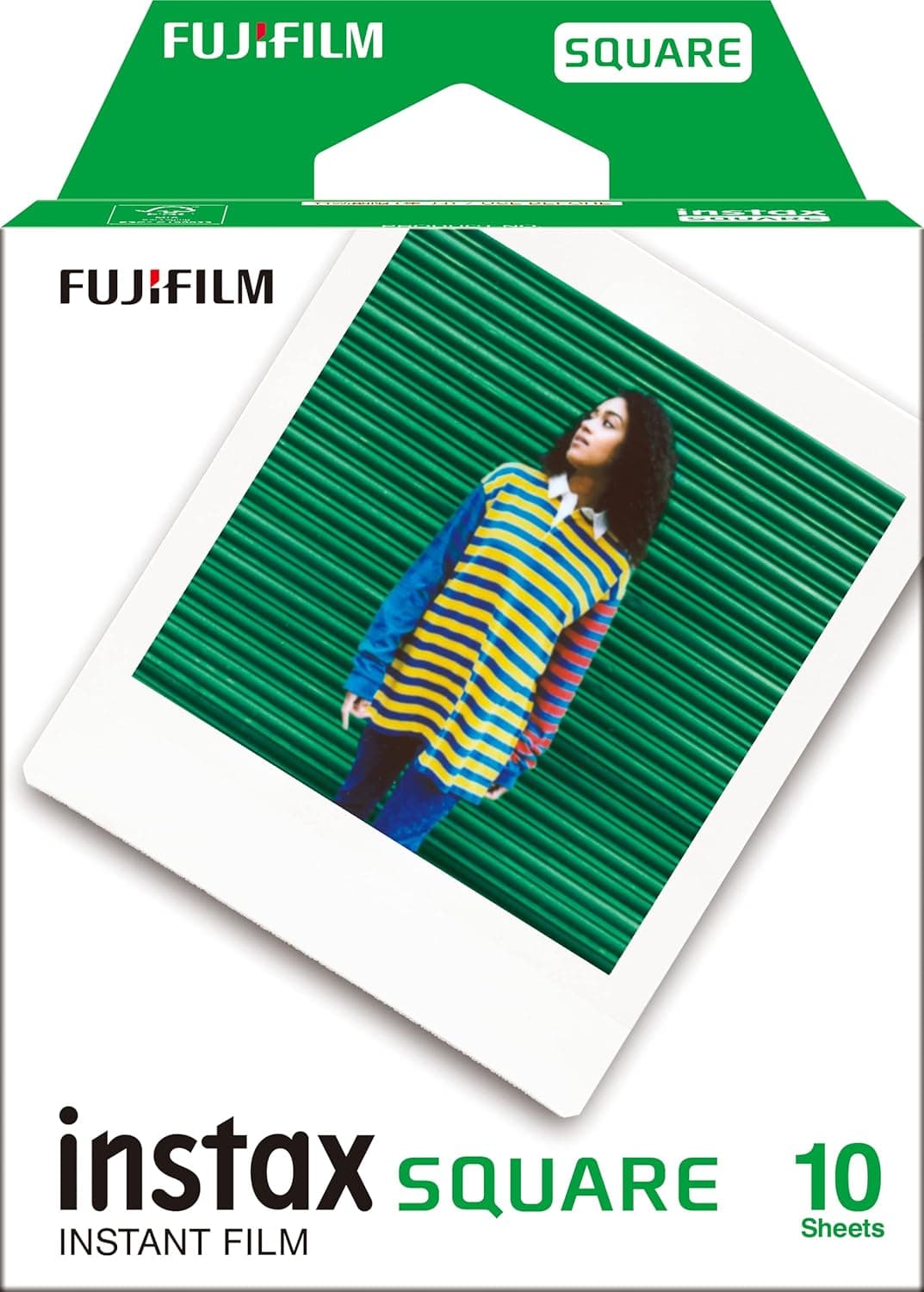 فیلم فوری Fujifilm Instax Square با حاشیه سفید 10 Shot Pack فیلم فوری Fujifilm Instax Square با حاشیه سفید 10 Shot Pack
