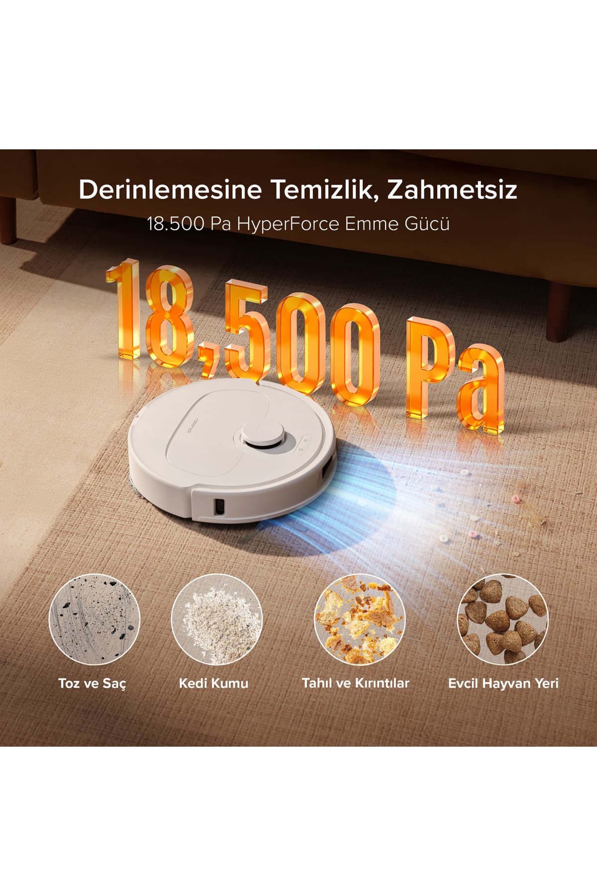 جاروبرقی رباتیک هوشمند Roborock با مکش 18.500 Pa سفید مدل Qrevo L Pro جاروبرقی رباتیک هوشمند Roborock با مکش 18.500 Pa سفید مدل Qrevo L Pro