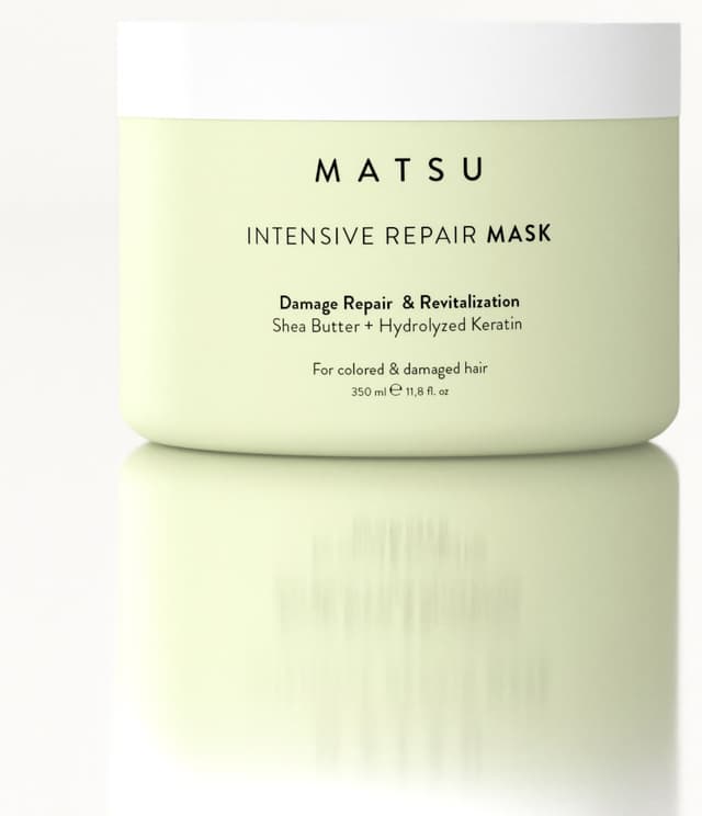 ماسک موی ترمیم عمیق برای موهای آسیبدیده MATSU 350 ml ماسک موی ترمیم عمیق برای موهای آسیبدیده MATSU 350 ml
